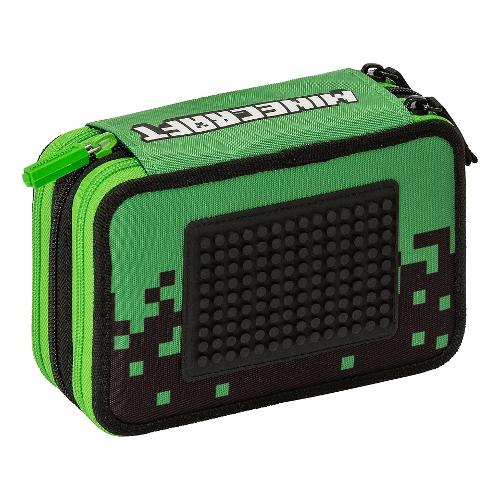 Astuccio completo MINECRAFT Verde e Nero 65810