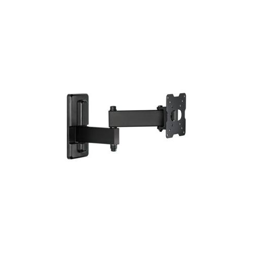 Meliconi Supporto monitor TV parete ( 25 Kg ) VESA 100 x 100 FLATSTYLE Fdr 100 Double Rotation Black 580460