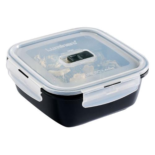 Luminarc Contenitore alimenti (1,22L) PURE ACTIVE Nero
