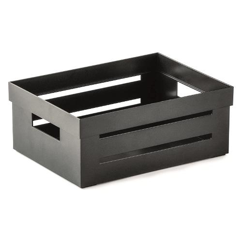 Snips Cassetta multiuso impilabile (20x15x8,5cm) STORAGE BOX Grigio grafite 000896