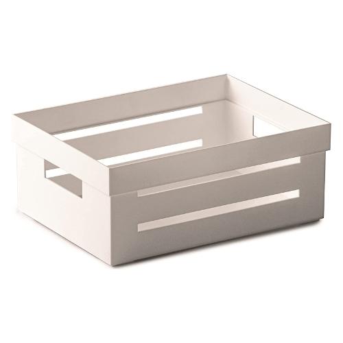Snips Cassetta multiuso impilabile (20x15x8,5cm) STORAGE BOX Bianco 000909