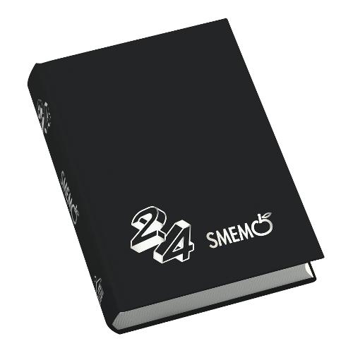 Smemoranda Diario scolastico Medium 2023/24 16m Set-Dic Nero S400988