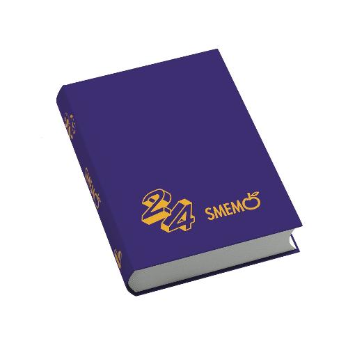 Smemoranda Diario scolastico standard 16m Set-Dic 2023/24 Viola S401006