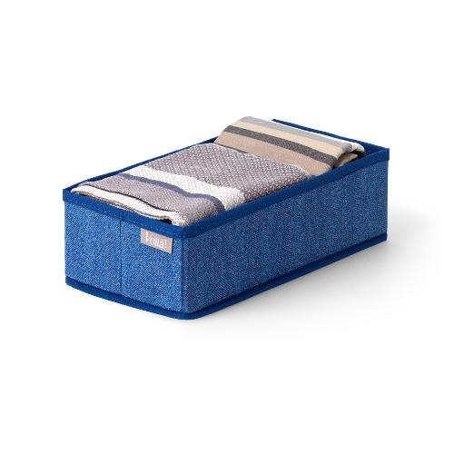 Contenitore salvaspazio DENIM Cassetto Ordinatore Blu VLCSTDE03012