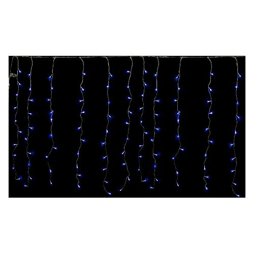 Pre Qu' Italia Tenda luminosa Prolungabile con Giochi Luce (400x100 cm) nr 240 luci Bianco freddo D3741