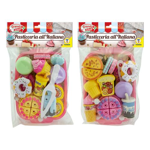 Teorema Playset Dolci Delizie con Vassoio GRANDE CHEF Assortito 66572