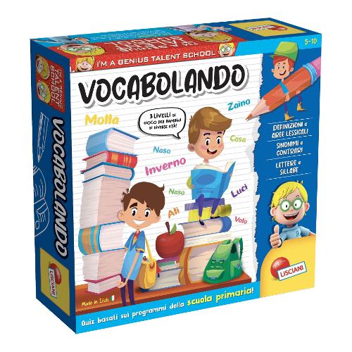Lisciani Gioco educativo Vocabolando I'M A GENIUS 100484