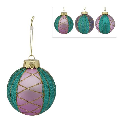Due Esse Christmas Pallina albero CHRISTMAS Assortito XNA23007931 (8cm)