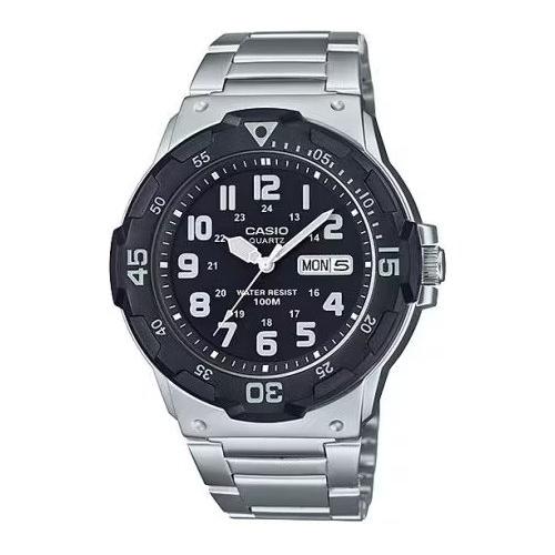 Casio Orologio Silver e Black MRW 200HD 1BVEF