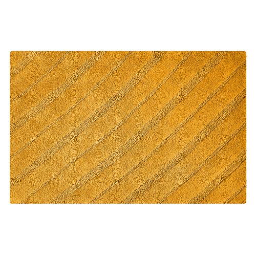 Quarzo Bianco Tappeto bagno DIAGONALE Giallo (110x60cm) 17669