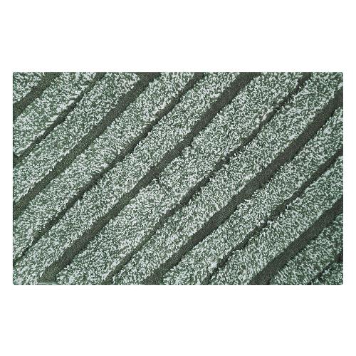 Quarzo Bianco Tappeto bagno SATURNO Verde (110x60cm) 17768