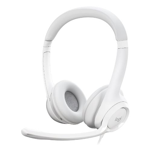 Logitech Cuffie filo H SERIES H390 Usb Off white 981 001286 1,8m