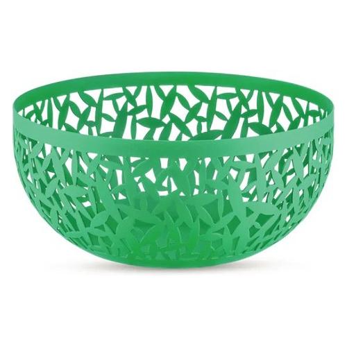 Alessi Centro tavola Acciaio (29x10,8cm) Fruttiera CACTUS! Verde MSA04 29GR