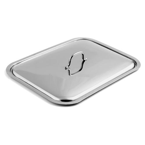 Home Coperchio pentola Inox (25x18cm) Cromo lucido 0284525