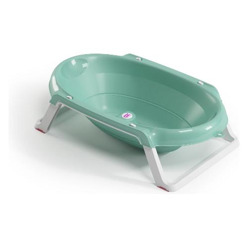 Okbaby Vasca bimbo pieghevole (81,2x48x21,8cm) ONDA SLIM Turchese 895 15
