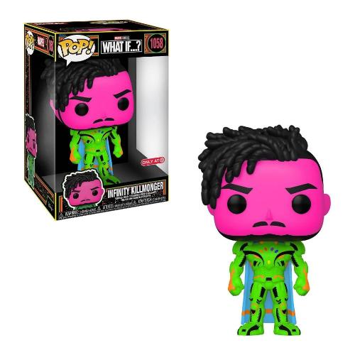 Funko POP MARVEL What If Killmonger Black Light Limited Edition 10'' 1058 62814