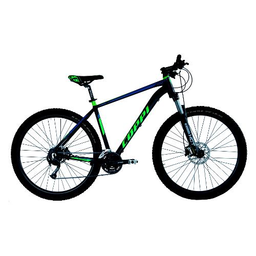 Coppi Mountain Bike ( 27 vel ) 29" SPEED Alluminio Nero e verde Tg. 46 CZ1U29927DA46NV