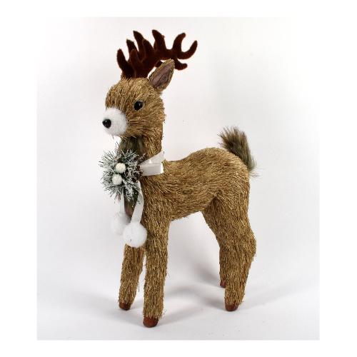 Due Esse Christmas Decoro Natale Renna 46 cm con Pigna XNA20027531