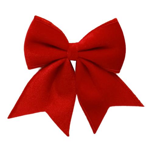Due Esse Christmas Fiocco decorativo 1 pz CHRISTMAS Velluto Rosso (20x24 cm) XNA22035781