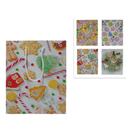 Due Esse Christmas Shopper natalizio (25x10x33 cm) Cake colore assortito XNA21032701
