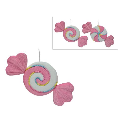 Due Esse Christmas Decoro Appendibile Caramella 18 cm A. Assortito XNA22015822