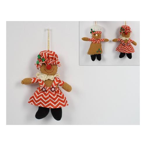 Due Esse Christmas Decoro Appendibile Biscotto 21 cm Assortito XNA19025371