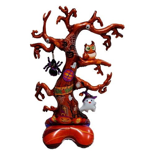 Palloncini party Pallone Albero 90 X 130 cm . HALLOWEEN colore assortito  XHW22000361