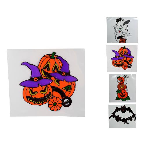 Due Esse Christmas Vetrofanie 23 cm Decorazione Halloween Assortito XHW13000021