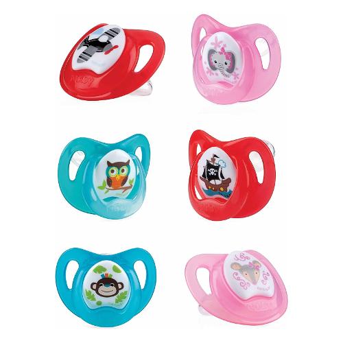Nuby Succhietto Comfort 6-36m Silicone 2 pz colore assortito ID5840MOSN