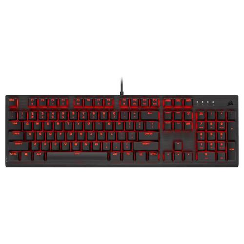 Corsair Tastiera computer K60 Pro Red Light Wired Black CH 910D029 IT