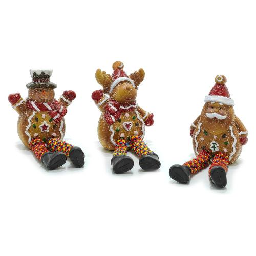 General Trade Personaggio Natale pan di zenzero (17,5cm) Assortito 436197