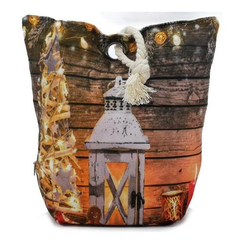 General Trade Fermaporta Natale Con luce (20x20cm) Assortito 582876