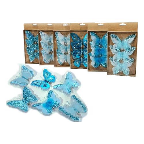 General Trade Farfalle (12cm) (3pz) Blu 429649