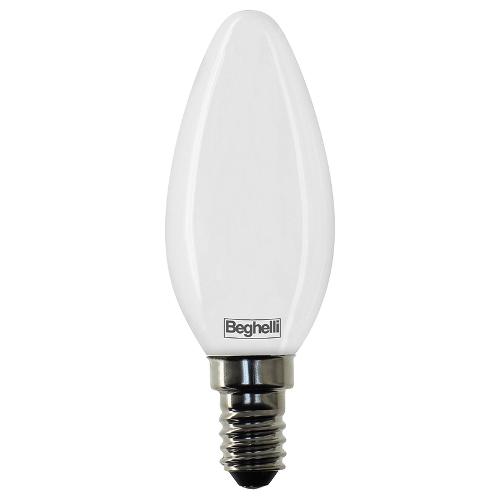 Lampada candela led dimmerabile Smerigliata E14 5W Warm white 3000 K 58108