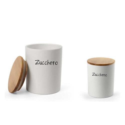 Gicos Barattolo (10x13cm) BELLINTAVOLA Zucchero Bianco e Naturale 854385