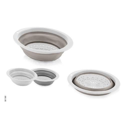 Gicos Scolapasta Silicone (30x23cm) pieghevole salvaspazio UTILISSIMI Assortito 839108
