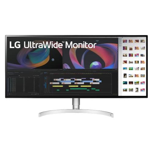 Lg Monitor 34" ( IPS 5K 2880p ) UltraWide Silver e White 34WK95UP W AEU