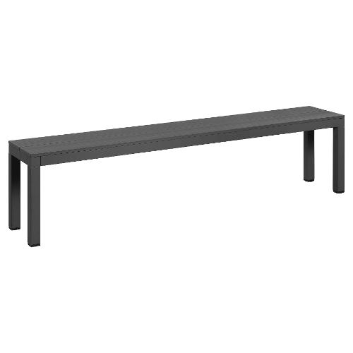 Nardi Panchina alluminio RIO Bench Alu 4 posti Antracite 49052 02 000