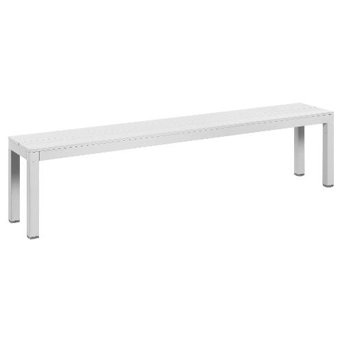 Nardi Panchina alluminio RIO Bench Alu 4 posti Bianco 49053 00 000