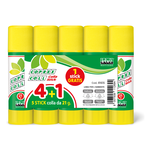 Colla stick Rainbow Blu e Giallo e Verde e Rosso 4 pz 10 gr assortiti  1445072