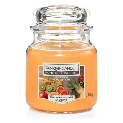 Candela profumata Exotic fruits HOME INSPIRATION Giara M Arancio