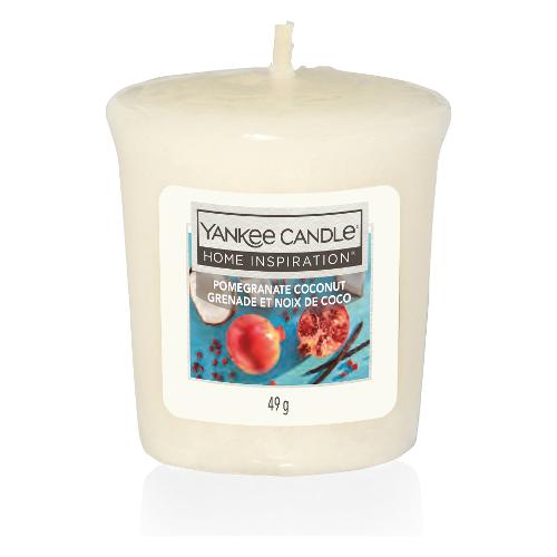 Candela profumata Cocco e Melograno HOME INSPIRATION Votiva Bianco