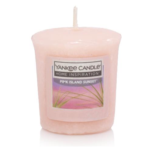 Candela profumata Pink Island Sunset HOME INSPIRATION Votiva Rosa 1586646