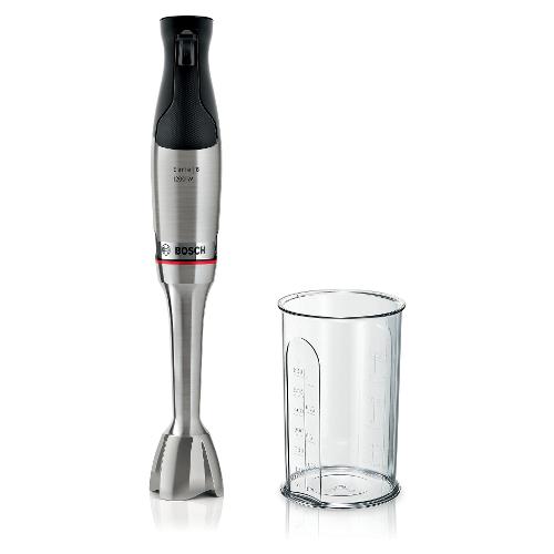 Bosch Frullatore immersione SERIE 6 MSM6M810 ErgoMaster Inox e Black 1200W