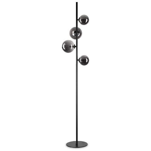 Ideal Lux Lampada da terra PERLAGE pt4 Fumè 306988 (32x29,5x164cm) 4 luci - G9 - Max 60W