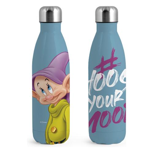 Stitch Disney Borraccia termica in acciaio inox rosa- blu 500ml