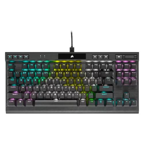 Corsair Tastiera computer CHAMPION SERIES K70 TKL RGB Wired Black CH 911901A IT