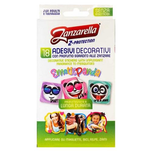 Zanzarella Antizanzare 18 sticker adesivi per adulti e teenagers Z PROTECTION 1700000