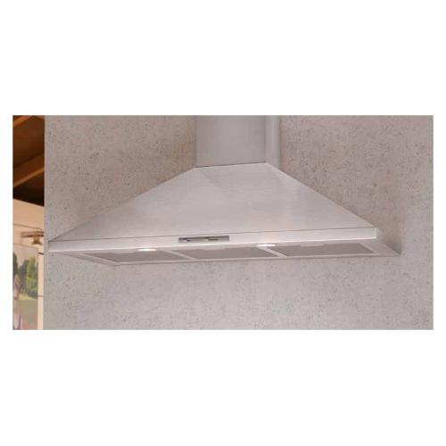 Airforce Cappa parete (90x43,8x75,6cm) F0 D2 Inox CCF0D29501