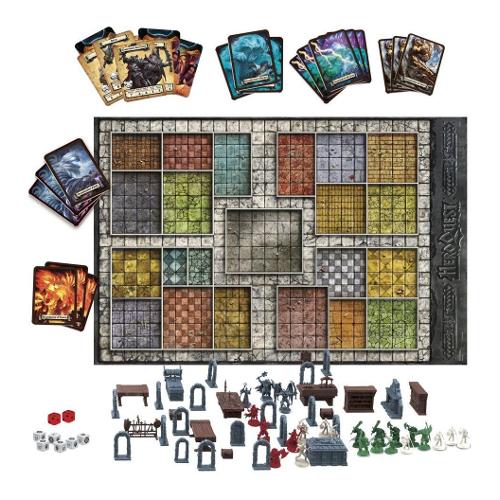 Hasbro Sistema di Gioco in Italiano AVALON HILL HEROQUEST F2847103